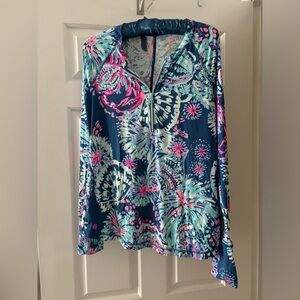 Lilly Pulitzer rash guard size S